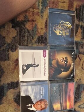Assorted CD Lot with Stevie Wonder & More - Multi-Color Covers